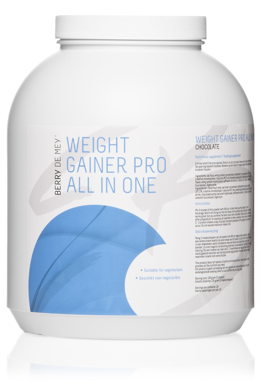 Berry de Mey Weight Gainer Pro - Vanilla - 2 kg 1