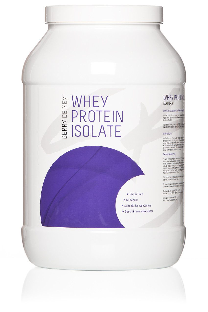 Berry de Mey Whey Protein Isolate - Natural - 2 kg 1