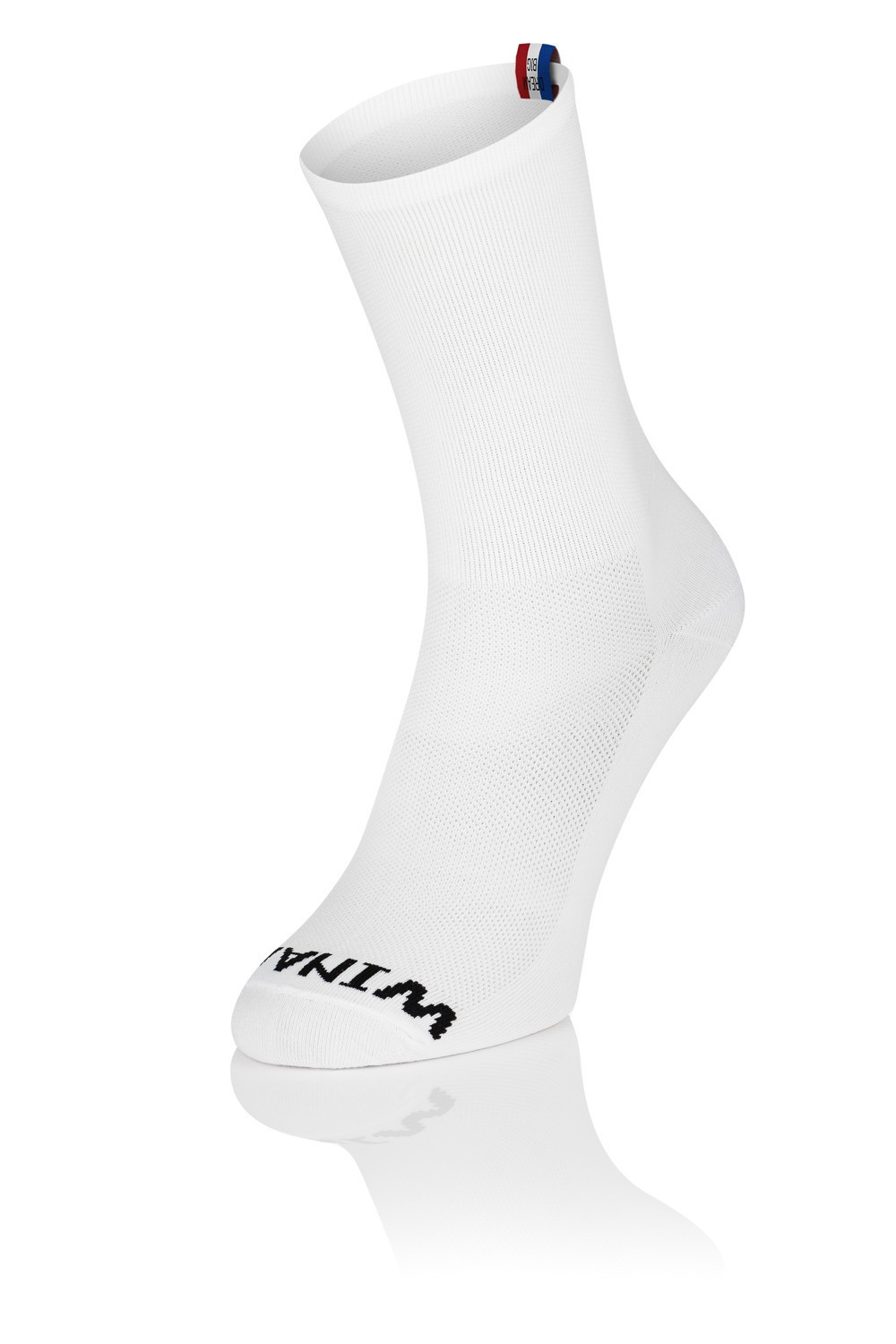 Winaar Full White Fietssokken - Frans label 1