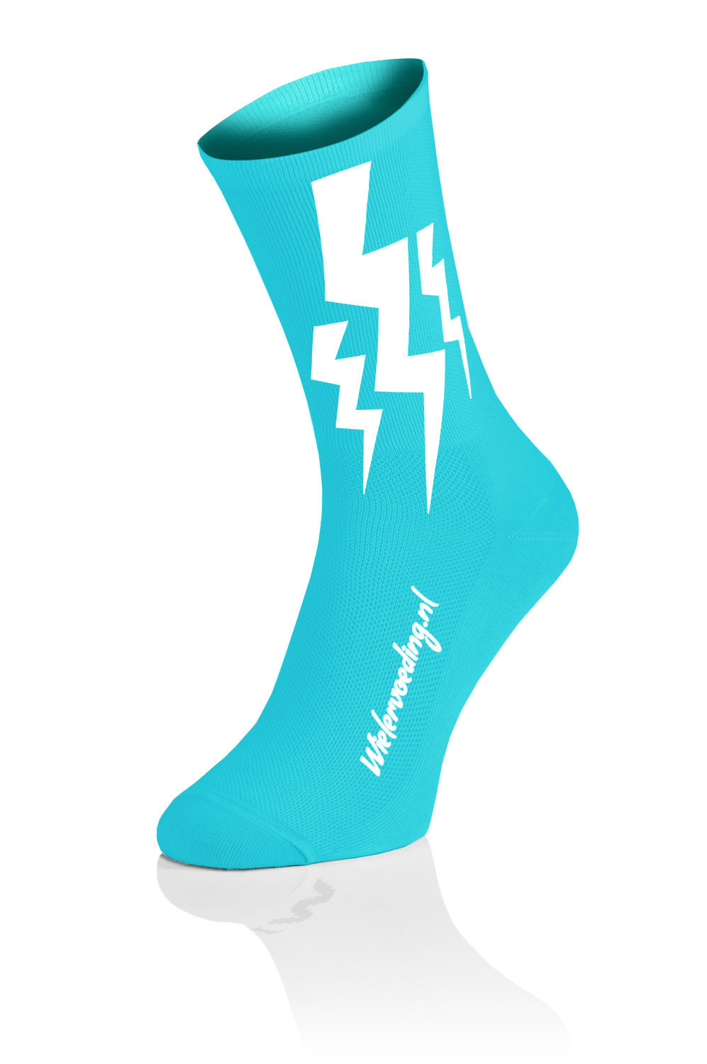Lightning Socks - Cyan - 2 + 1 gratis 1