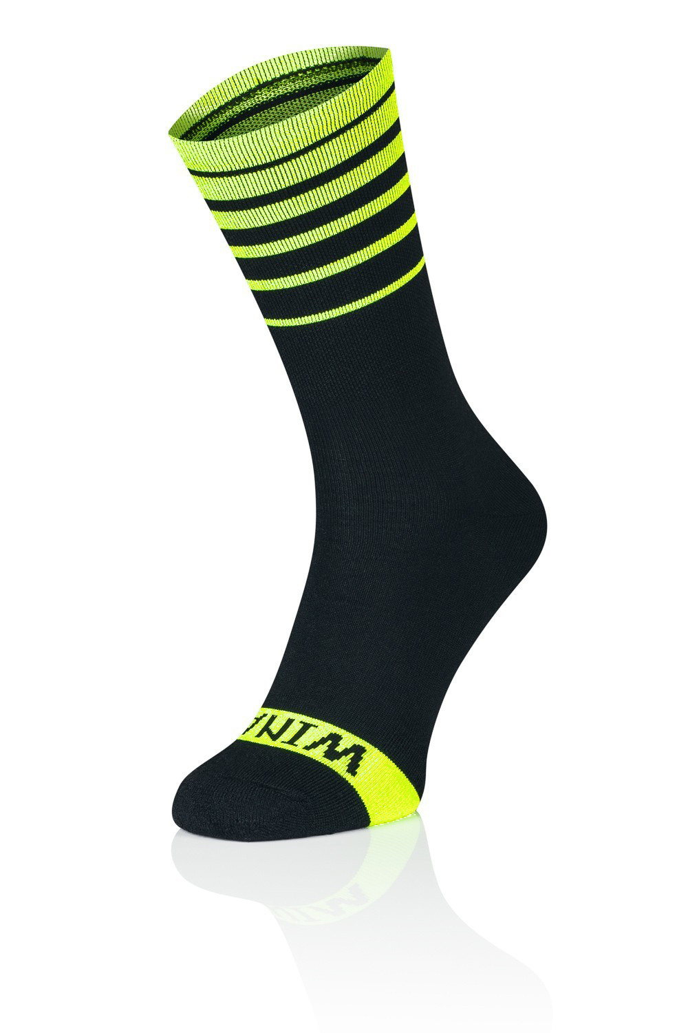 Winaar Merino Wintersokken Fluo Yellow 1
