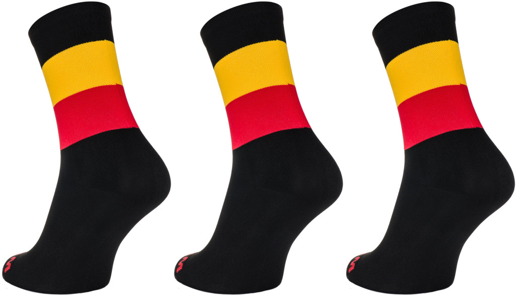 Winaar Belgium - Belgische Vlag - 3 paar 1