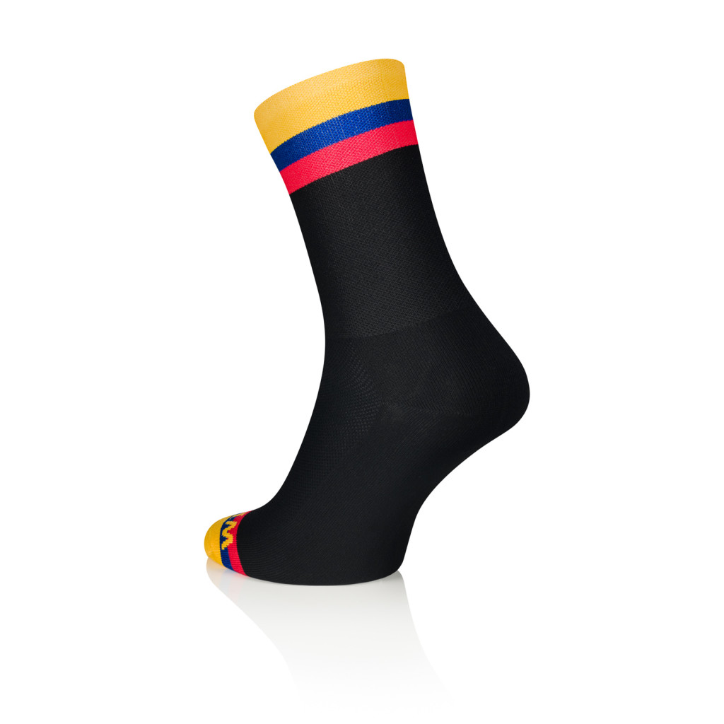 Winaar Fietssokken Colombiaanse vlag 2