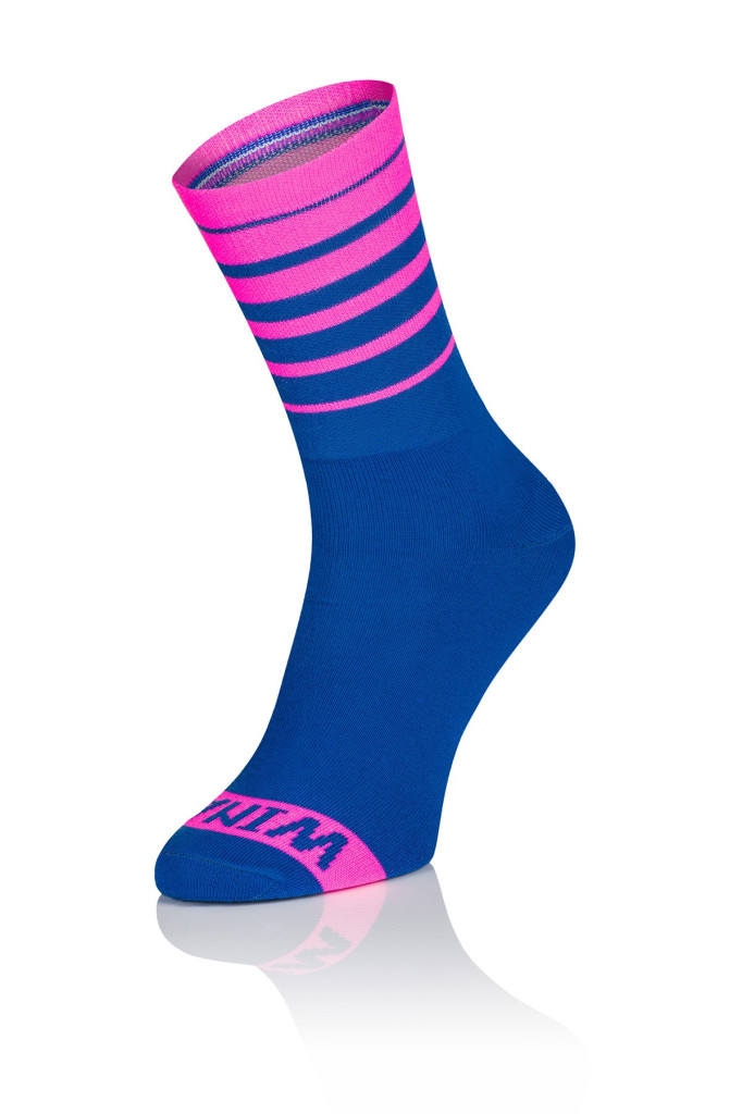 Winaar CX PB Fietssokken - Paars/Roze 1