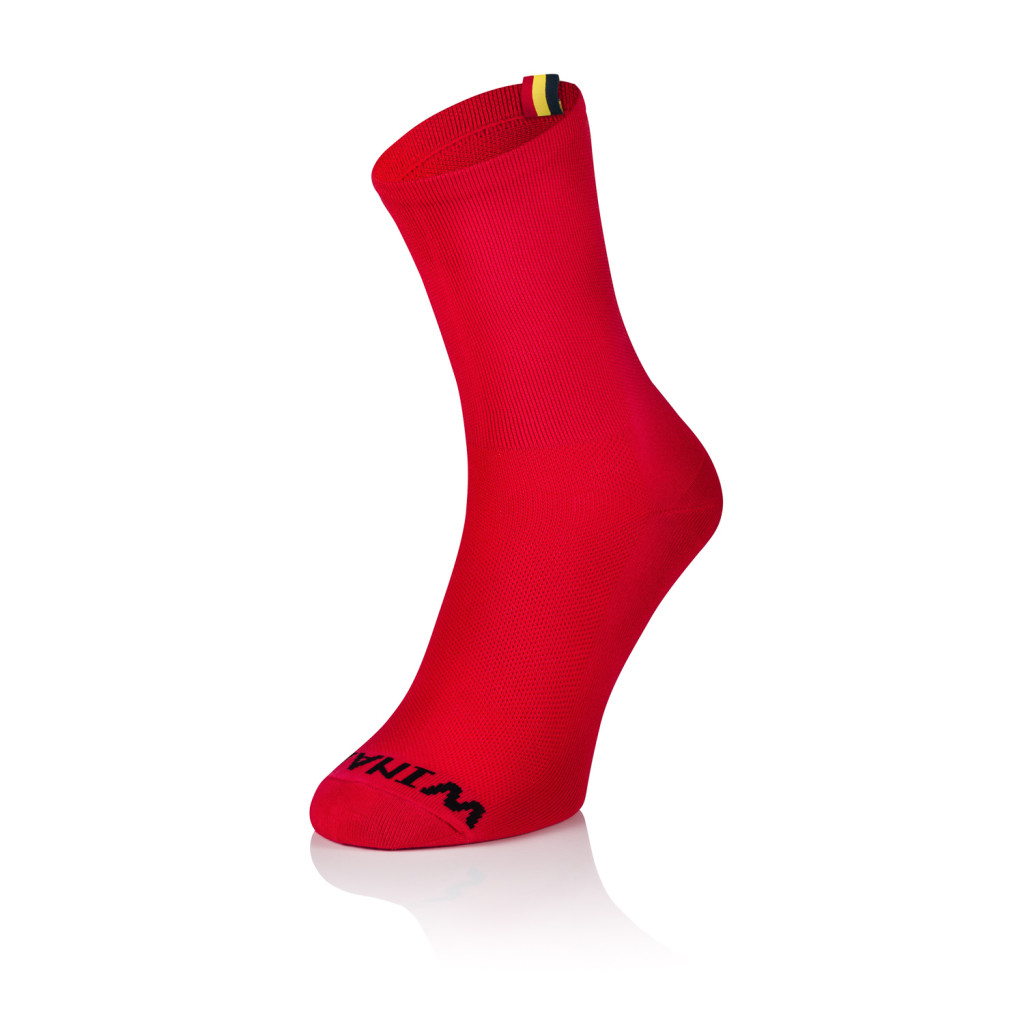 Winaar Full Red Fietssokken - Belgisch label 1