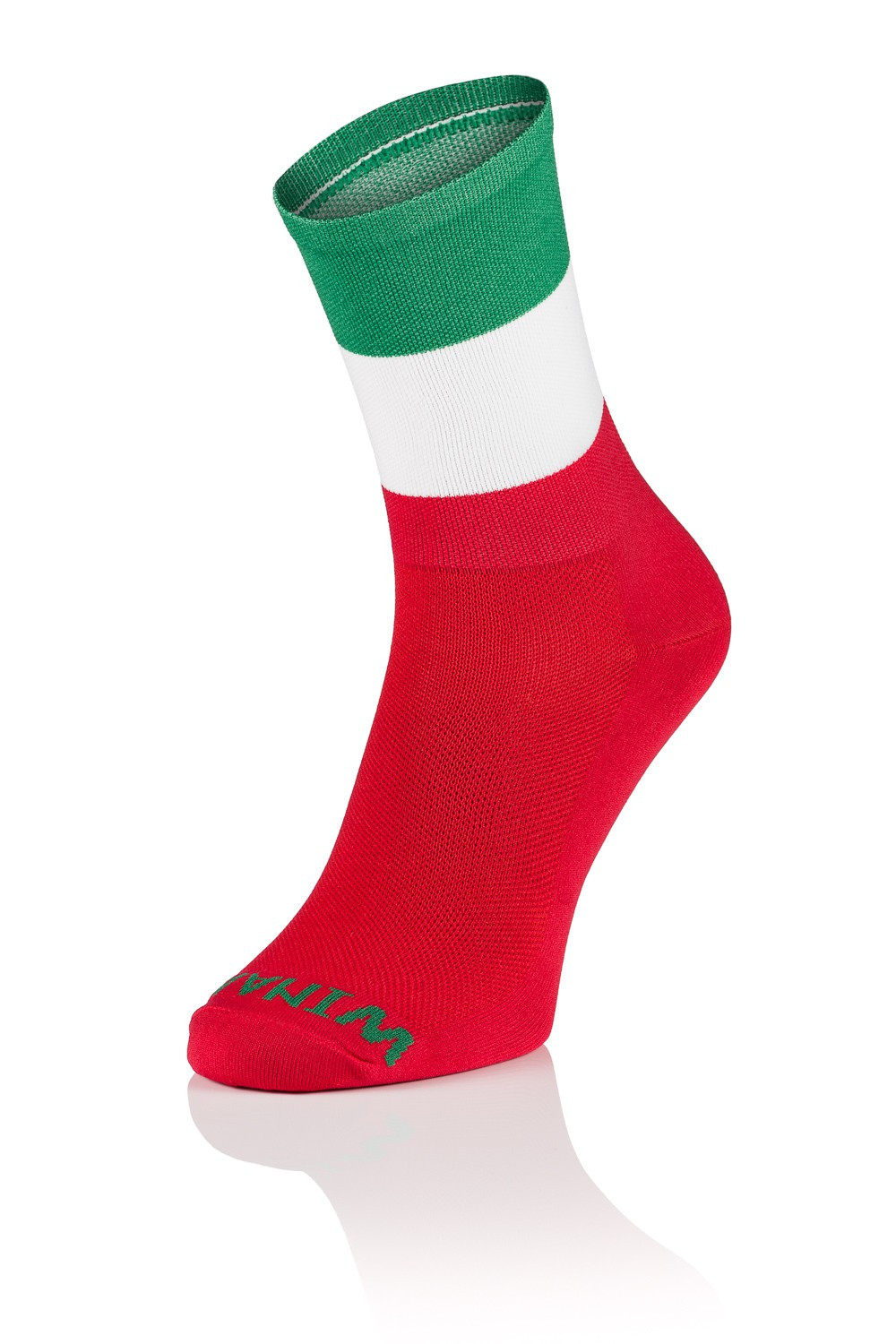 Winaar Fietssokken Italiaanse vlag 1