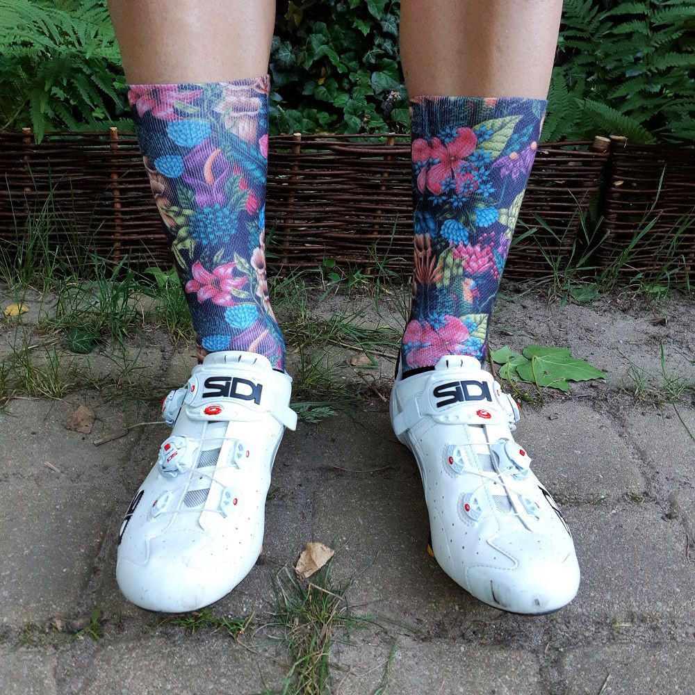 Winaar Flowers Fietssokken 1