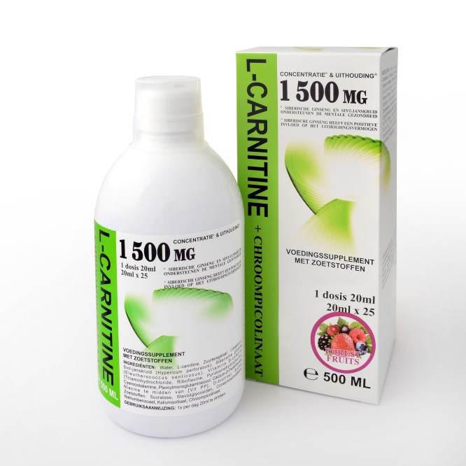 X-Nutri L-Carnitine - Grapefruit - 500 ml 1