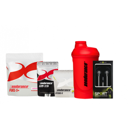 Xendurance Endurance Bundle Plus - Lactic acid buffer, Fuel-5+, Hydro, Shaker 1