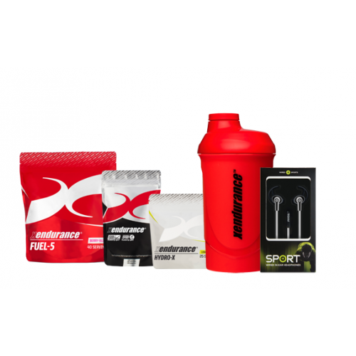 Xendurance Endurance Bundle - Lactic acid buffer, Fuel-5, Hydro, Shaker 1