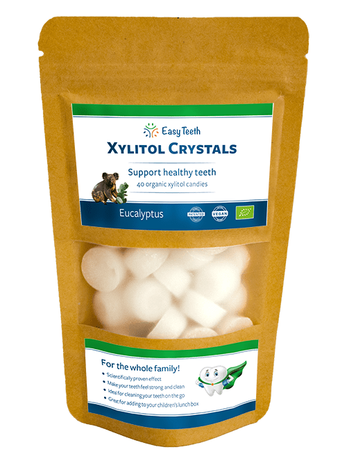 Easy Teeth Xylitol Crystals - Lemon - 40 Pastilles 1